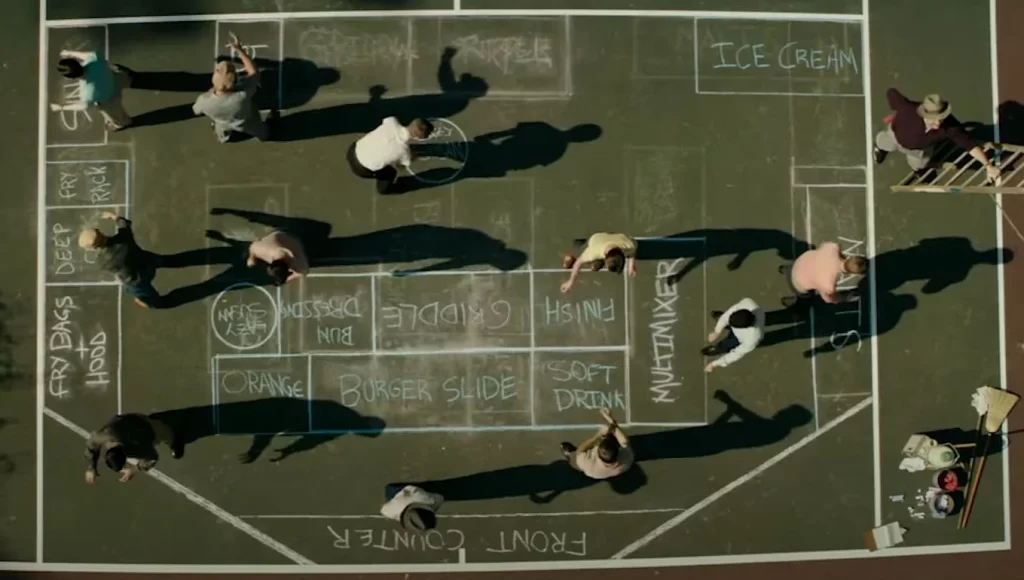 Example of Kitchen Scenario Walkthrough as shown by The Founder movie