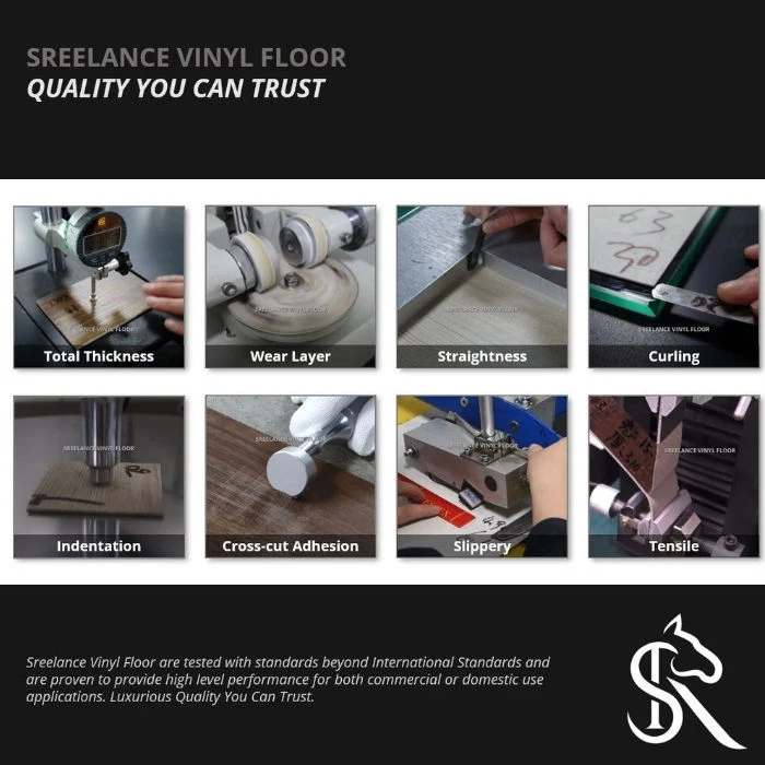 Quality Inspection on resilient flooring products with global sourcing in Asia