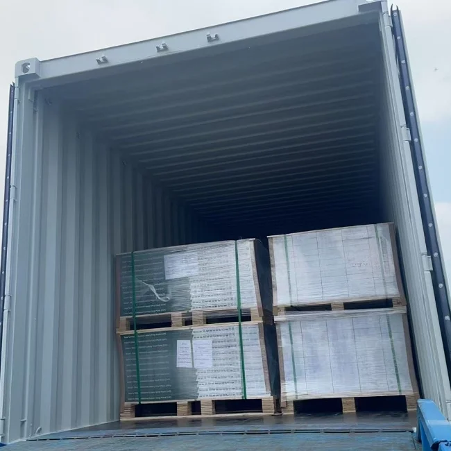 loading LVP for flooring importer from United States