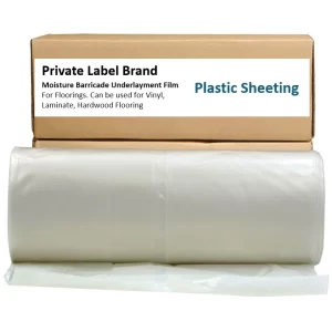 Moisture Barrier Plastic Sheeting
