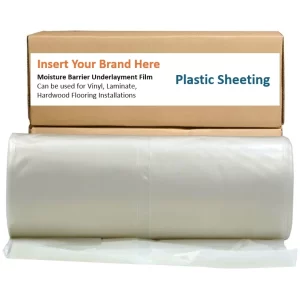 Plastic Sheetin Water Barrier