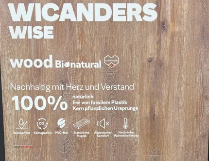 Wiscanders' Bio-Based Cork Resilient Flooring