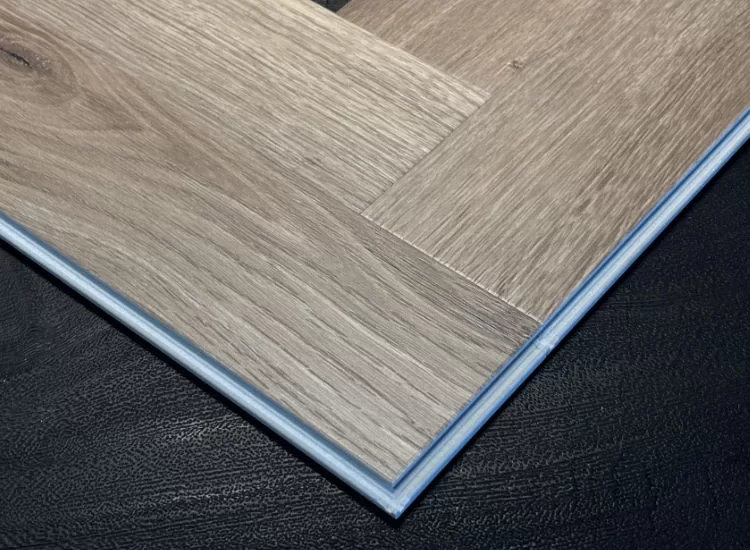 Smallest herringbone click SPC plank samples 