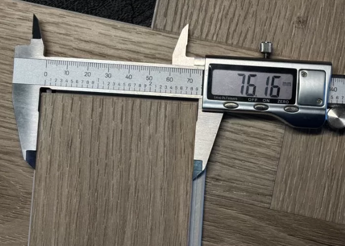 76mm Width Herringbone click SPC flooring