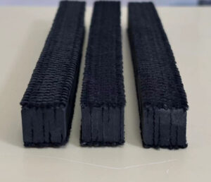 Exploring buffed rubber wiper strip for entrance matting