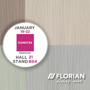 Florian Inc Hardwood Flooring manufacturer participating Domotex Event 2026 at Hannover