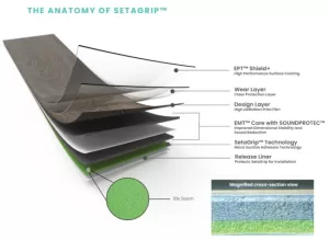 Loose lay grip LVT by Nox Seta-Grip collection