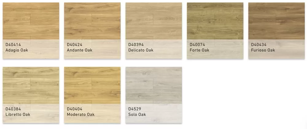 Symfonia aqua zero laminate flooring collection color selection