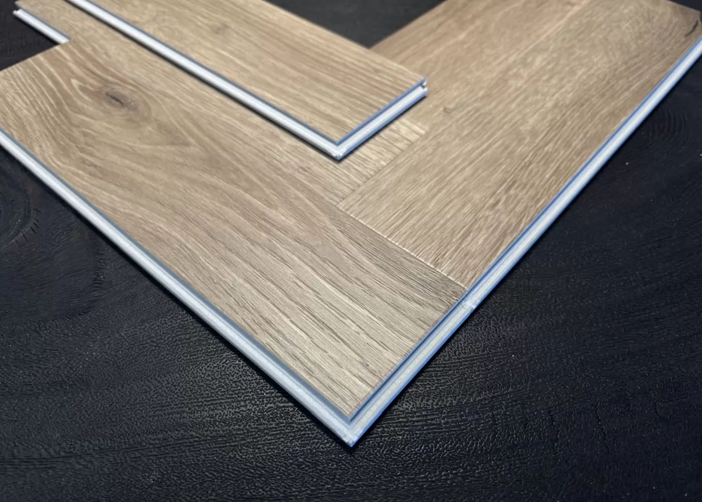 Best of Best Vinyl Flooring with Extra Small Herringbone Click SPC Flooring. 