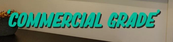 Definition for commercial grade vinyl flooring.