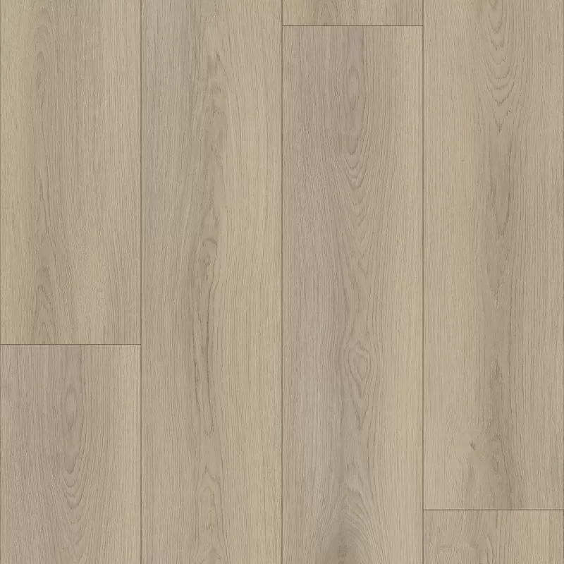 Light Greige Oak Design Vinyl Flooring manufactured in China