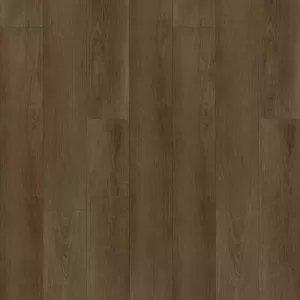 A dark brown click vinyl flooring LVT offers 60" extra long length for more premium and robust flooring style.