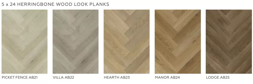 proseries asher bend herringbone rigid click spc by deltile