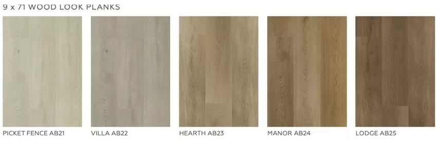 proseries asher bend Plank rigid click spc by deltile