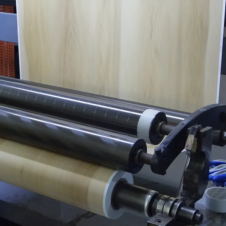Deco film manufacturing for vinyl flooring