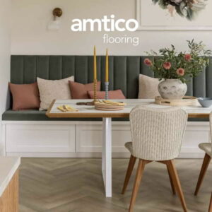 Dining room with Amtico flooring