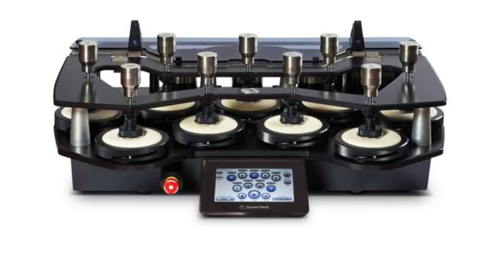 Martindale Industrial machine with touchscreen display