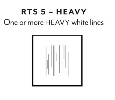RTS 5 heavy white lines
