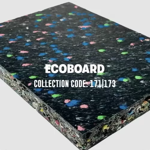 Ecoboard with colorful speckles