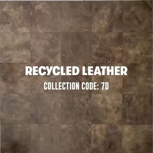 Recycled leather collection code 7D