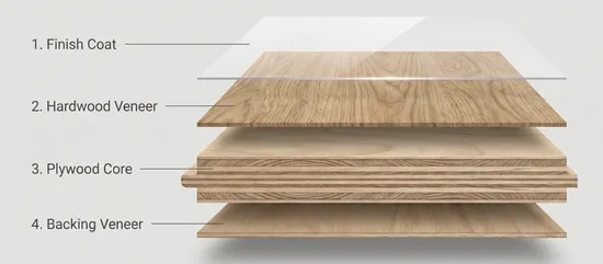 Structrue of Hardwood Flooring